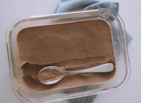 Balsamic Chocolate Ice Cream (ice cream maker)