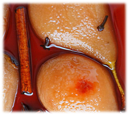 Pears with Cranberry Pear White Balsamic Vinegar