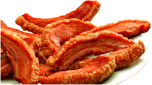 Spanish Fried Bacon Snack