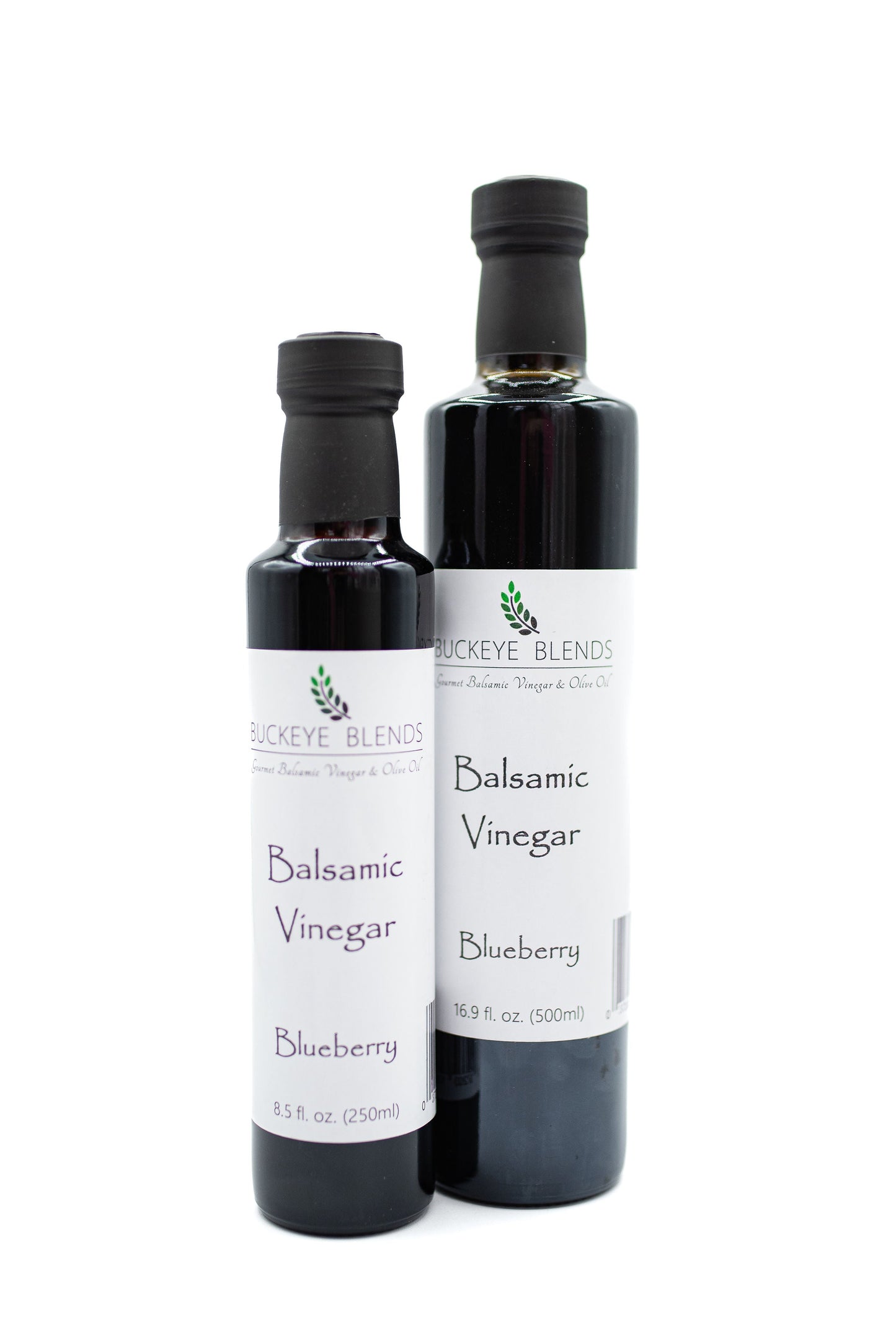 Buckeye Blends Blueberry Balsamic Vinegar is thick like a balsamic glaze and perfect over salad as a salad dressing, over ice cream, or cake.  Our blueberry balsamic is great mixed with olive oil or on its own.