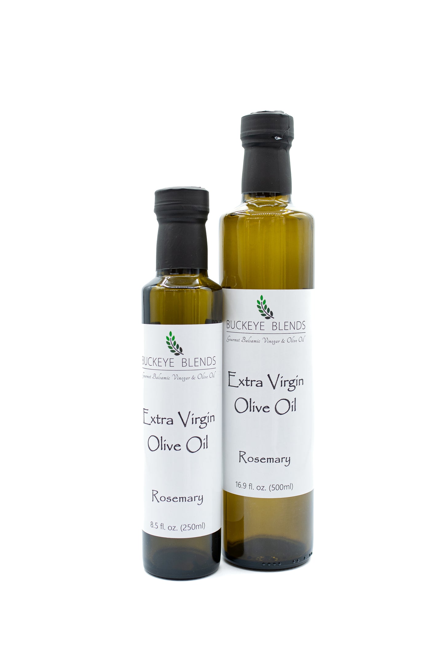 Buckeye Blends Rosemary Extra Virgin Olive Oil is a delicious rosemary oil perfect for dressing chicken, fish, pork, and salad!  One of the many pantry staples in our product line, our rosemary oil is extra virgin olive oil infused with all-natural rosemary flavor.